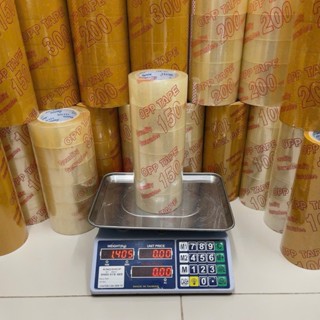 Băng keo 150 yard nặng 1.4kg lõi mỏng 5li nhiều keo cực tiết kiệm dùng để dán thùng carton