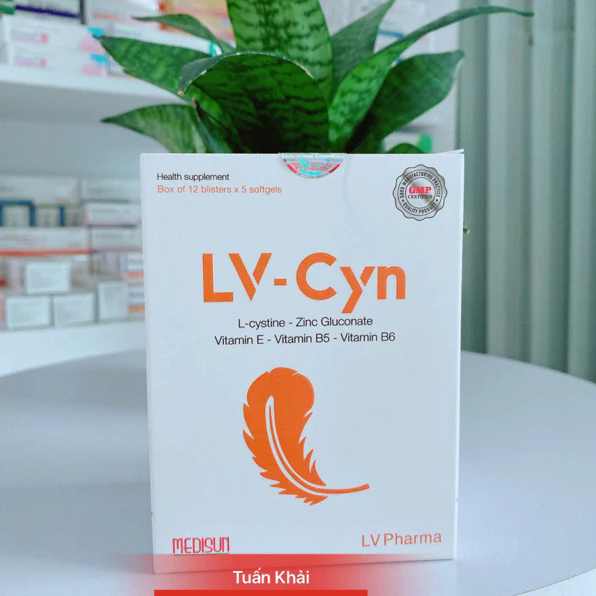 LV - CYN viên uống hỗ trợ làm đẹp DA - MÓNG - TÓC - Hộp 60 viên