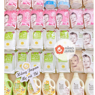  Chai  Túi Nước giặt xả Nature love Mere hương hoa cúc hoa anh đào  hương tự nhiên - Hàn Quốc 