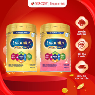 Sữa Bột Enfamil A+ Neuropro HMO Phát Triển Trí Não Hỗ Trợ Tiêu Hóa Tăng Miễn Dịch Cho Bé - Bibomart