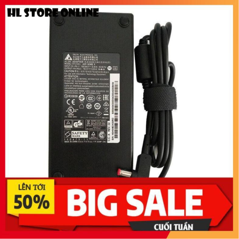 🔔 Sạc ADAPTER ACER 19.5V-9.23A (180W) Zin