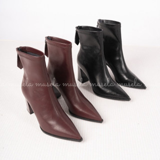  La muse - Bốt da cao gót mũi nhọn cho nữ Blake 