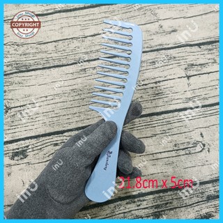 HCM - Lược lúa mì thiên nhiên răng thưa 21.8cm