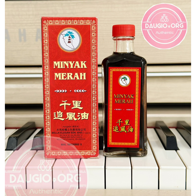 DẦU KHỚP THIÊN LÝ TRUY PHONG MINYAK MERAH 60ML HÀNG NỘI ĐỊA MALAYSIA