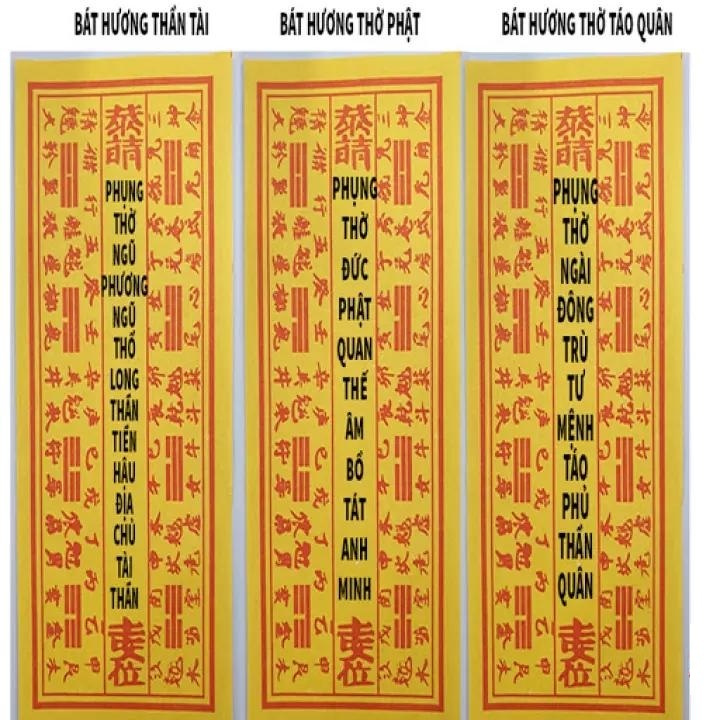 Di Hiệu bốc bát hương(3 mẫu)