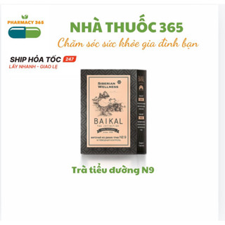 [Trà Tiểu Đường N9] Trà thảo mộc Siberian Baikal tea collection Herbal tea N9 - 30 túi - Date T9/2022