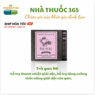 [Trà gan mật N6] Trà thảo mộc Siberian Baikal tea collection.Herbal teaN6 - 30 túi