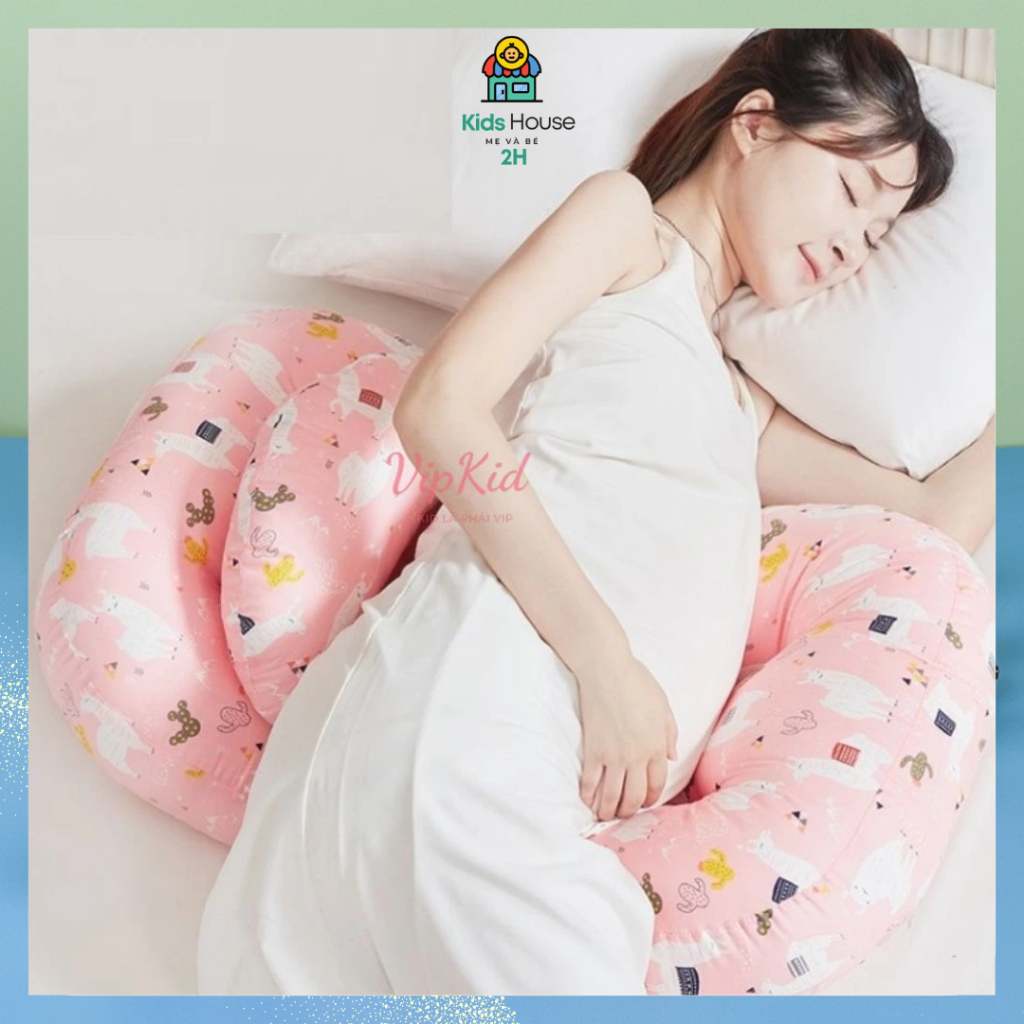 Gối Bầu Cánh Tiên Carekids - Giảm Đau Lưng, Tạo Cảm Giác Thoải Mái Cho Bà Bầu, Đỡ Bụng Cho Bà Bầu Ng