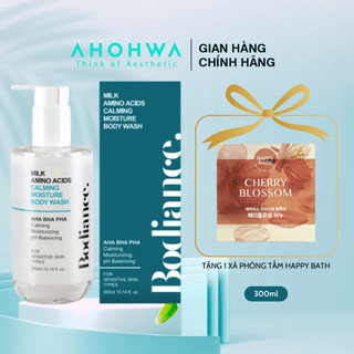 Sữa Tắm Tẩy Tế Bào Chết Bodiance Calming Moisture Body Wash 300ml - Làm Sạch Sâu, Giảm Mụn Cơ Thể