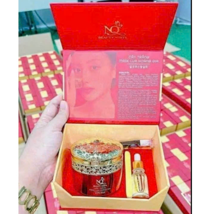 Cấy trắng lụa hoàng gia dánh cho spa