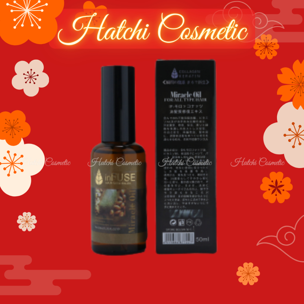 Tinh dầu dưỡng tóc cà phê MIRACLE OIL 50ml