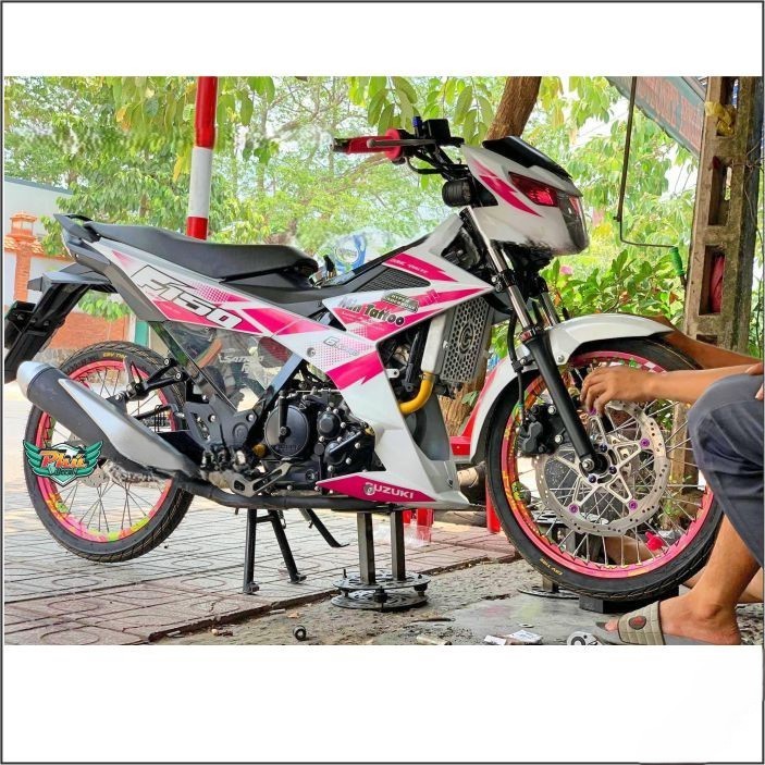 Tem Rời Satria Trắng Hồng (V)
