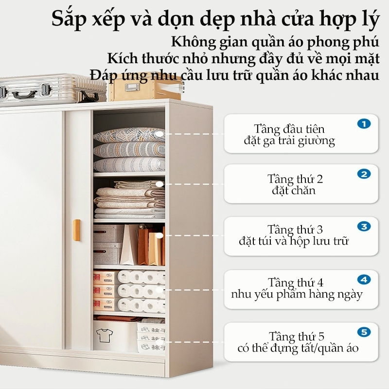 ALVIN Tủ Treo Quần Áo Đa Năng Cửa trượt-Gỗ MDF Phong Cách Hiện Đại Dễ Dàng Tháo Lắp Nhiều kích cỡ | BigBuy360 - bigbuy360.vn