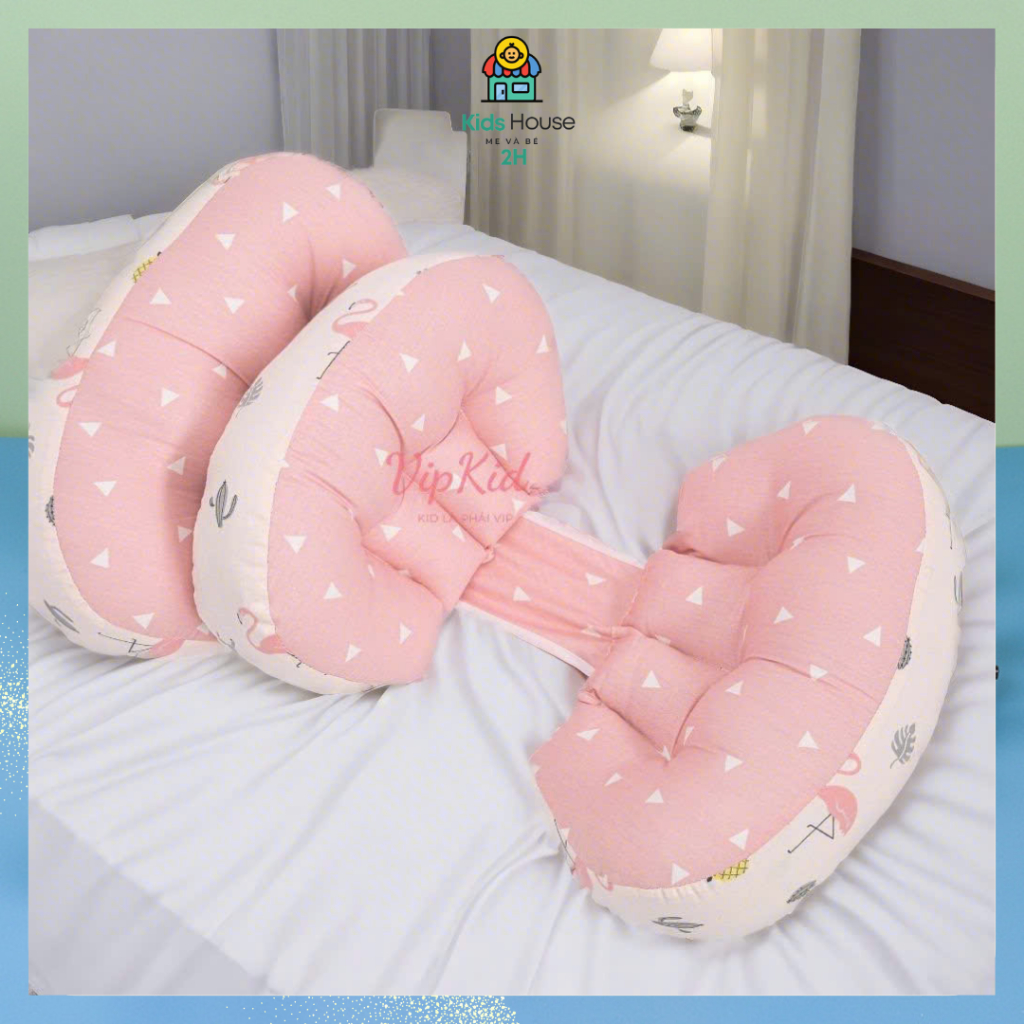 Gối Bầu Cánh Tiên Carekids Gối Bà Bầu Giảm Đau Lưng Đỡ Bụng Cho Bà Bầu Một Giấc Ngủ Ngon Thoải Mái T