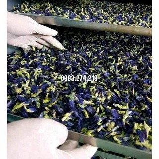 Hoa Đậu Biếc Gói 100g Chợ Quê dùng pha trà và tạo màu thực phẩm