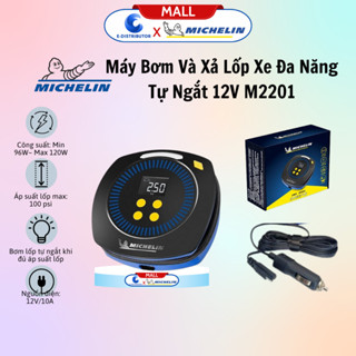 [HỎA TỐC] Máy bơm và xả lốp xe đa năng Michelin M2201 - 100% chính hãng