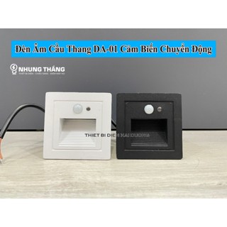  Đèn Led âm Tường Chân Cầu Thang  Thân Chân Tường  Chống Nước DA-01 - Cảm Biến Chuyển Động - Bảo Hành 12 Tháng 