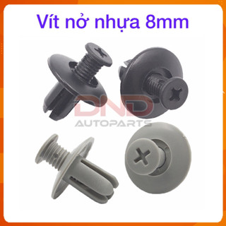 [ Vít nhựa ] Bộ vít nở nhựa, chốt nở nhựa loại 8mm nhiều loại màu sắc lựa chọn - Future Autoparts