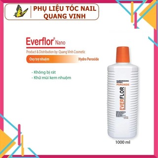 Oxy trợ màu nhuộm everflor 100ml/1000ml ( 3%, 6%, 9%, 12%)