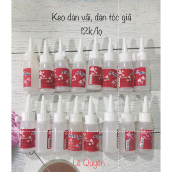 Keo dán tóc búp bê