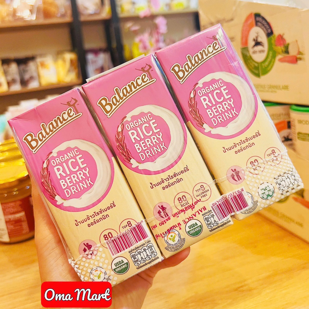 Sữa gạo tím hữu cơ 4Care Balance 180ml