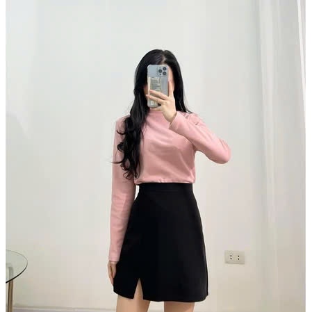 [Loại 1] Áo giữ nhiệt BigSize lông thỏ cổ 3p dài tay siêu mềm mại ấm áp ms1310 | BigBuy360 - bigbuy360.vn