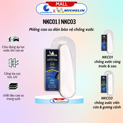 [HỎA TỐC] Miếng Cao Su Dán Bảo Vệ Chống Xước Cảng Xe Trước & Sau/Viền cửa & gương cánh xe hơi Michelin - 100% chính hãng