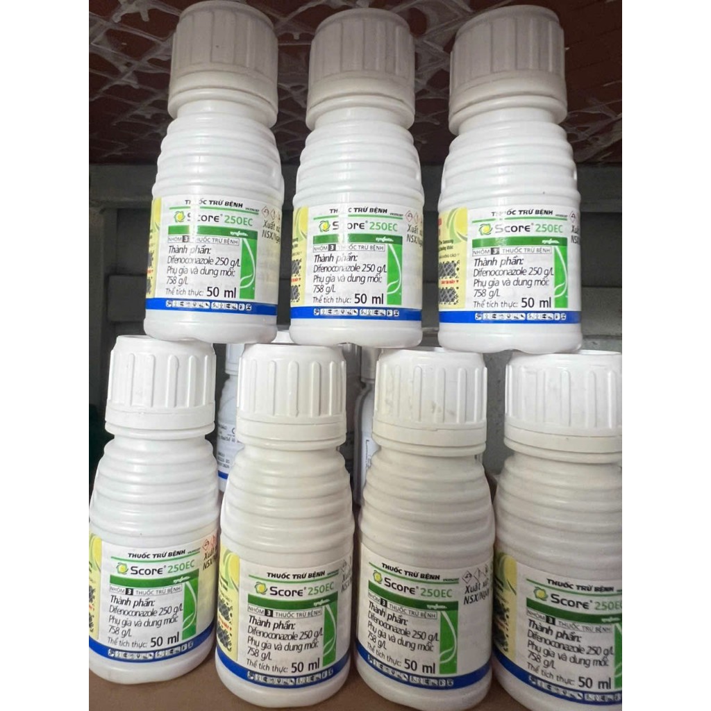 PHÒNG NGỪA NẤM BỆNH SCORE® 250EC CHAI 50ML( MẪU MỚI) SYNGENTA CTY ADC PP