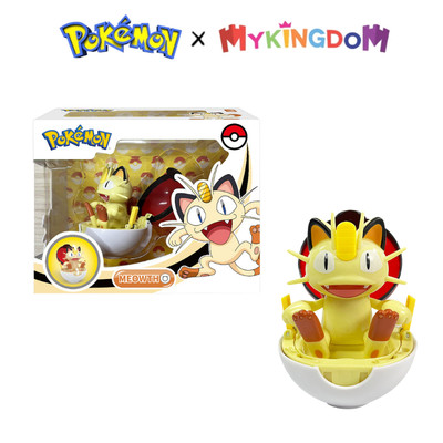 Đồ Chơi Quả Cầu Pokemon Tự Động Biến Hình: Meowth POKEMON TOYS ZC8941E
