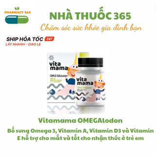 [Omega 3 Siberian] Thực phẩm bảo vệ sức khỏe Siberian Vitamama OMEGAlodon – Omega-3 Сomplex (multifruit) VITAMAMA OMEGA
