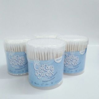 Tăm bông Gummi  - Hộp 200 que cho bé sơ sinh - Tăm bông lớn Gummi