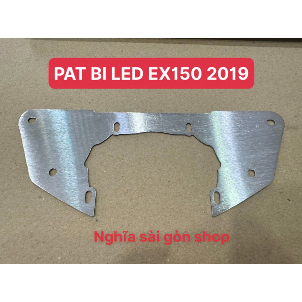 Pát sắt gẵn bi cầu xe Ex150 ( 1 cái)