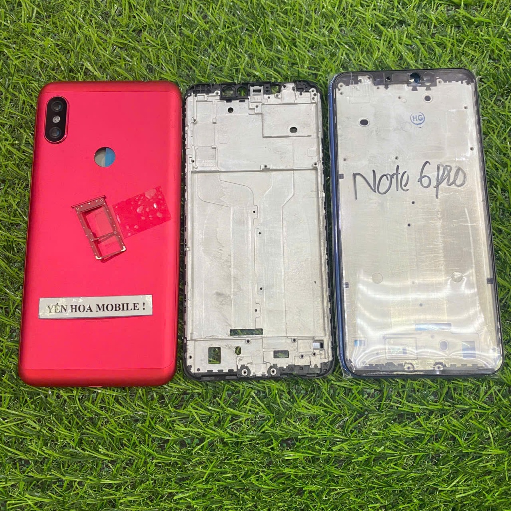 Bộ vỏ thay thế redmi note 6 pro