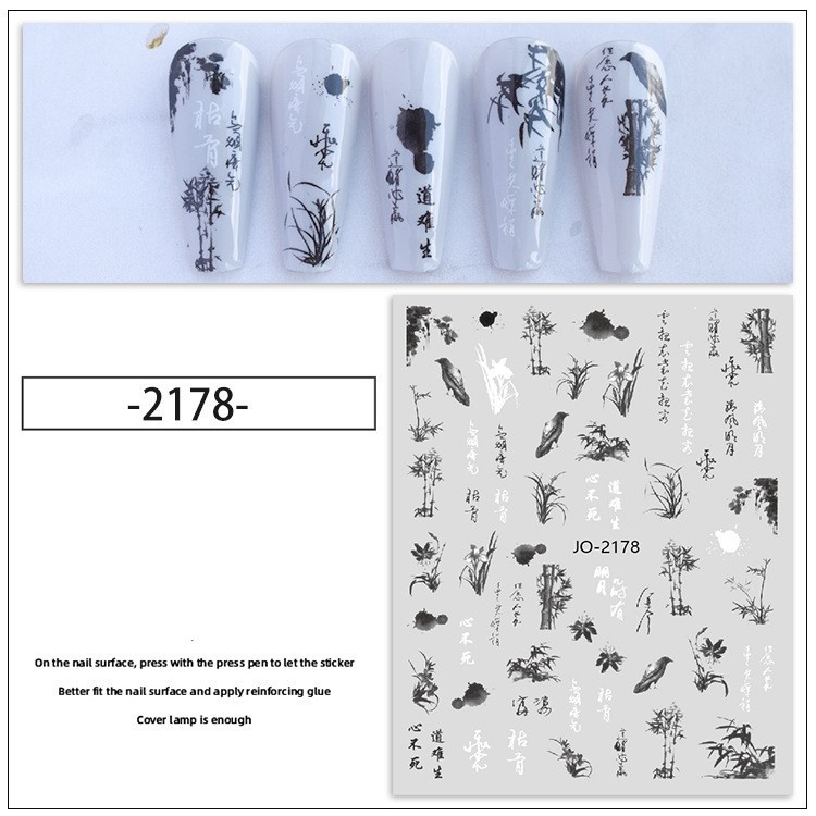 STICKER TRANG TRÍ NAIL MÃ JO