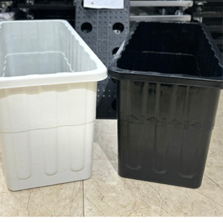 Chậu (Khay) Chữ Nhật Loại Lớn Dáy Sâu - chuyên trồng rau củ quả, cây ăn trái (D63 x C30 x R26cm)