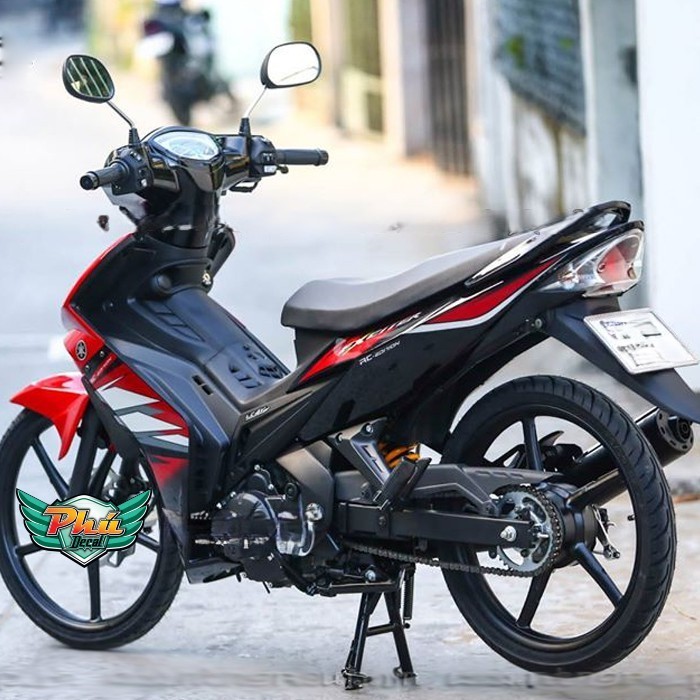Tem rời Exciter 2006-2010 đỏ đen (V)