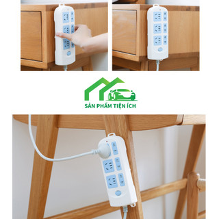Miếng dán treo tường chịu lực chống trượt nhỏ gọn treo ổ cắm điện, wifi không cần khoan đục.
