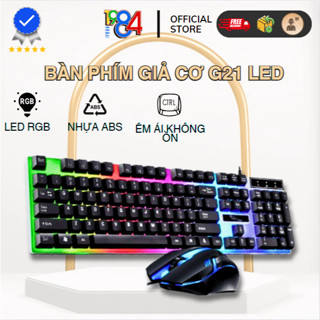 Bàn phím Giả Cơ G21 LED RGB Game Chuyên Dụng ( Màu Đen )