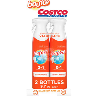 Xịt Thơm Quần Áo BOUNCE RAPID TOUCH-UP 3IN1 Siêu Cấp Thơm Chống Nhăn Quần Áo Khử Mùi Hôi Mốc (CHUẨN USA)