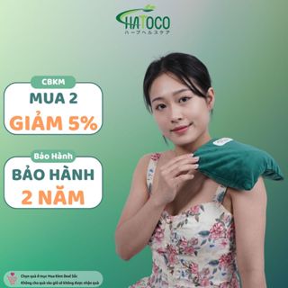  Gối Chườm Nóng Thảo Dược Giúp Thư Giãn Giảm Đau Bụng Kinh Hatoco - Làm Nóng Bằng Lò Vi Sóng 