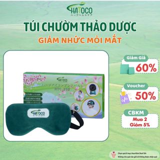 Túi Chườm Mắt Thảo Dược Hatoco Chườm Nóng Lạnh Thư Giãn, Đỡ Đau Đầu, Giảm Mỏi, Giảm Quầng Thâm Mắt