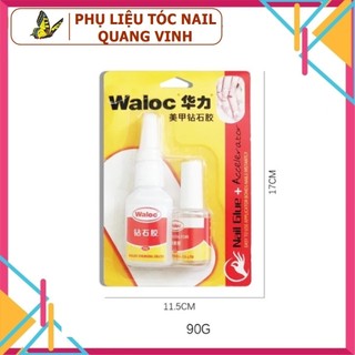 Cặp keo bê tông dán đá dán móng waloc (chính hãng có tem)