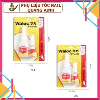 Cặp keo bê tông dán đá dán móng waloc (chính hãng có tem)