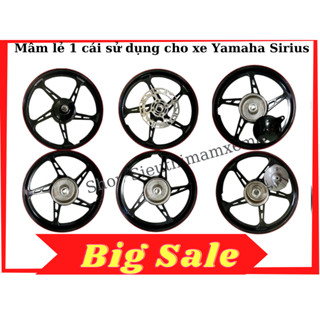 Mâm 5 cây lớn lẻ 1 cái trước sau sử dụng cho xe Yamaha Sirius / Jupiter / taurus / Ex 2010