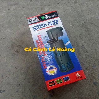 Máy lọc nước bể cá cảnh tạo oxy hồ cá mini Rs 3004 3003 3002