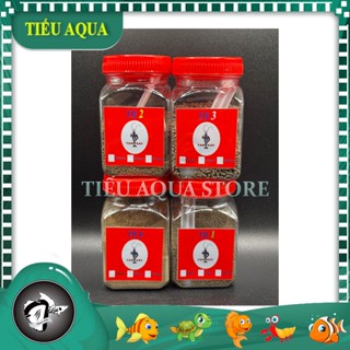 Hủ 50gram Cám TOMBOY TB0 - TB1 - TB2 - TB3 Dạng Chìm và Nổi - Thức Ăn Tốt và Rẻ cho cá Vàng, Betta, Guppy, Crayfish...