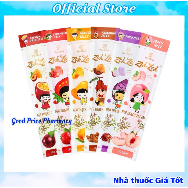 Thạch Zai Zai Ngắn Dài Đủ Vị