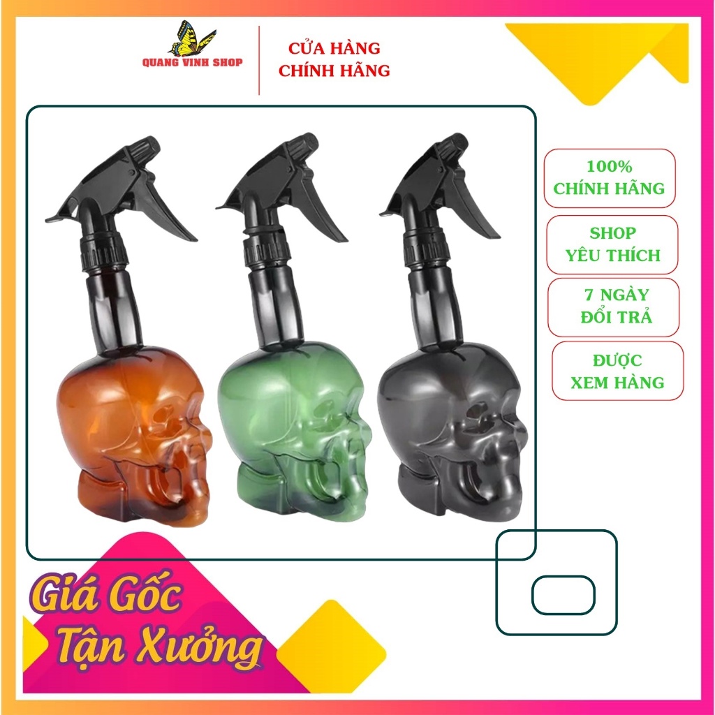 Bình xịt nước cắt tóc đầu lâu 550ml