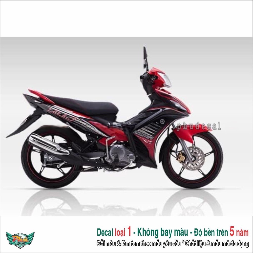 Tem rời Exciter 135 đỏ đen (4)