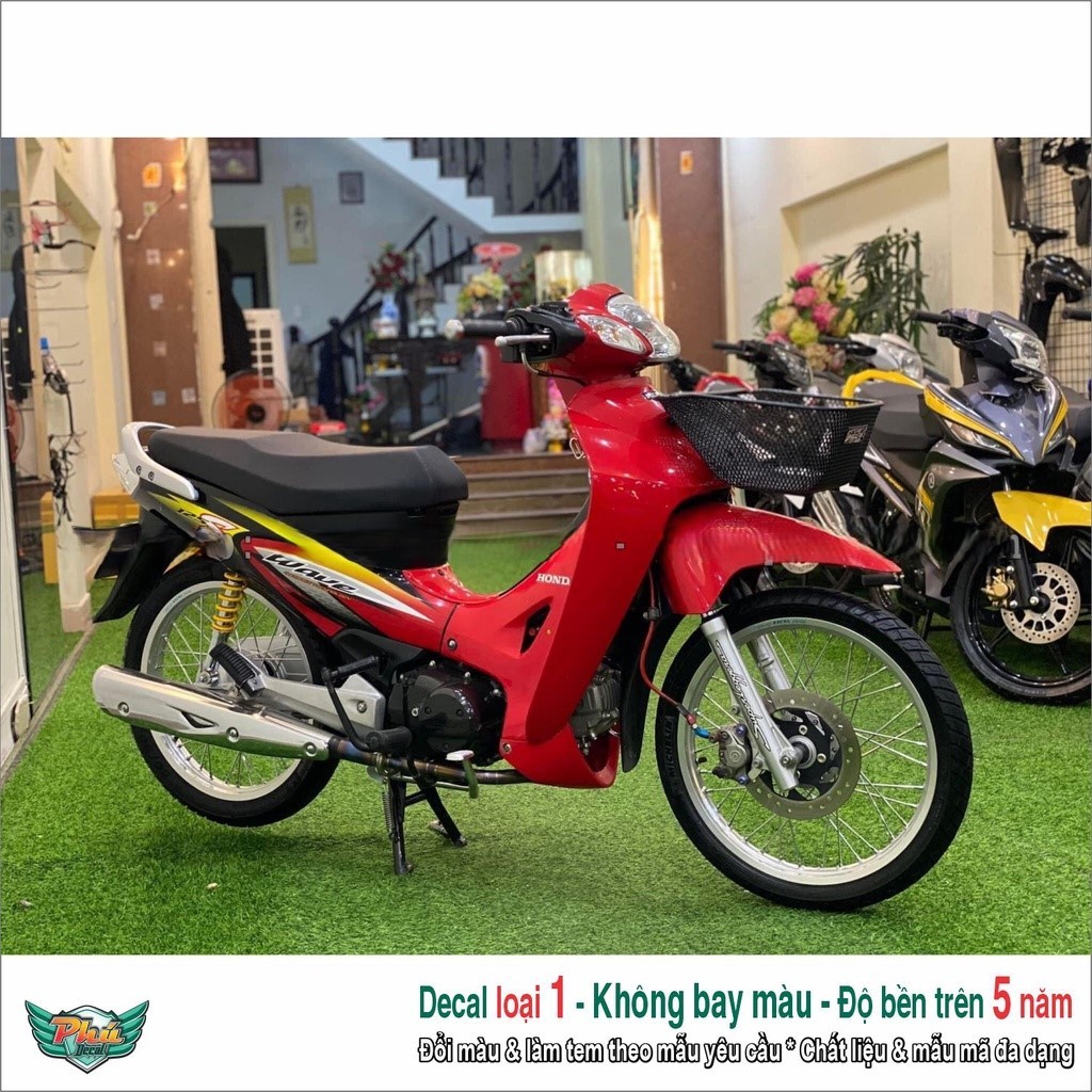 Tem rời Wave 125 đỏ đen (4)